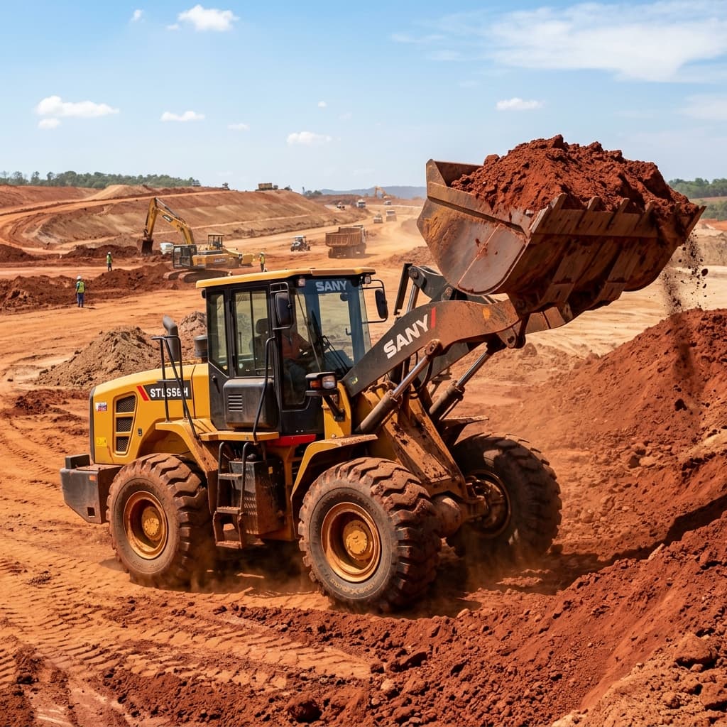 SANY STL956H Фронтальный погрузчик - official distributor in Uzbekistan